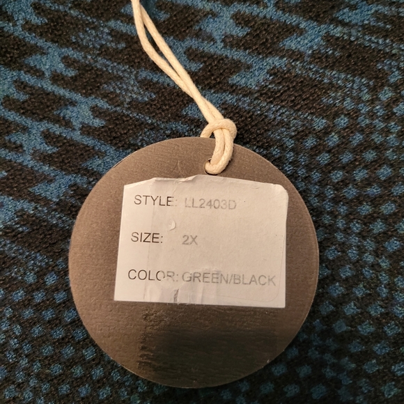 NWT-Coco Bleu Sweater Dress Size 2X - Picture 15 of 16